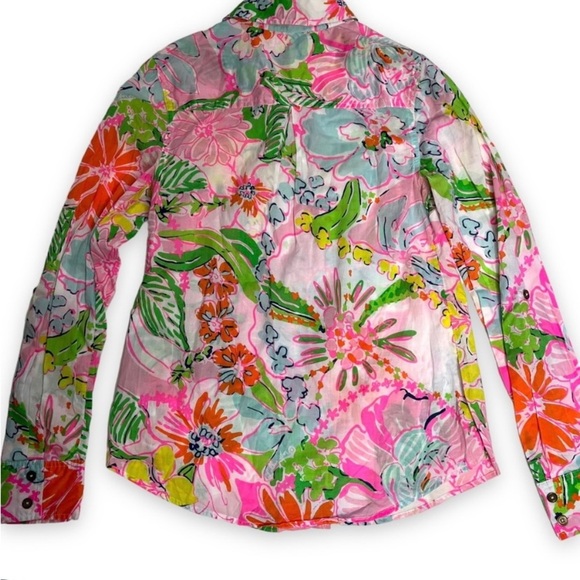 Lilly Pulitzer for Target Shirt Nosey Posey XS - Picture 2 of 6